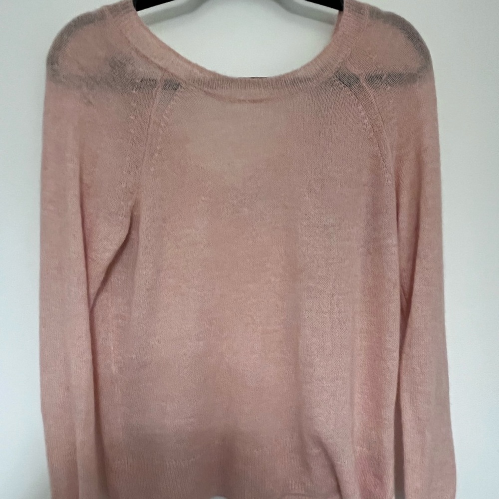 J. Crew Mercantile Pink Tie Back Sweater. Size Medium